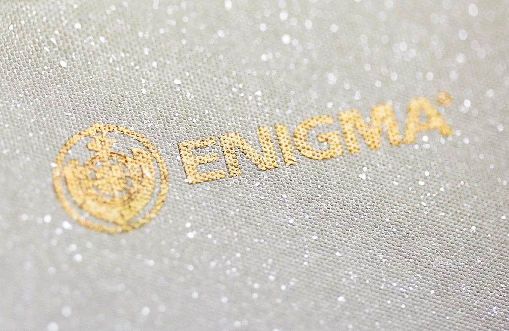 Комплексная разработка бренда судостроительной верфи Enigma: рестайлинг логотипа, корпоративный стиль, сувенирная и рекламная продукция, брендбук, веб-сайт.