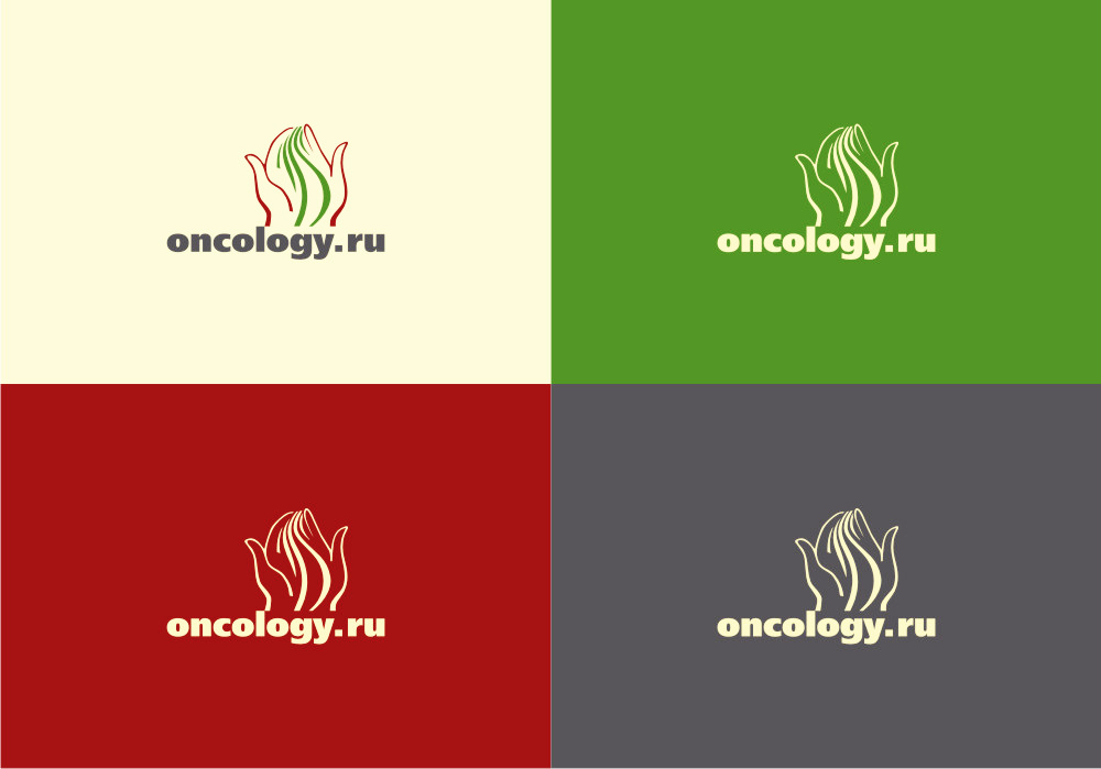 Создание логотипа для медицинского портала по онкологии Oncology.ru.