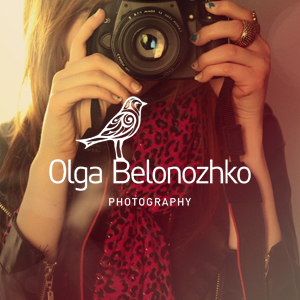 Разработка логотипа и фирменного стиля для фотографа Ольги Белоножко.