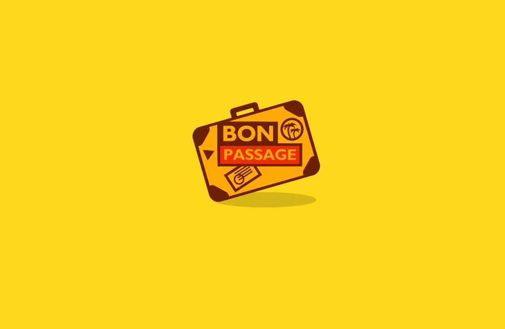 Туристическое агентство Bon passage: разработка названия (нейминг) и дизайн логотипа.