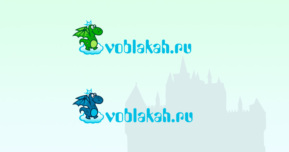 Логотип и веб-дизайн для информационного портала Voblakah.ru