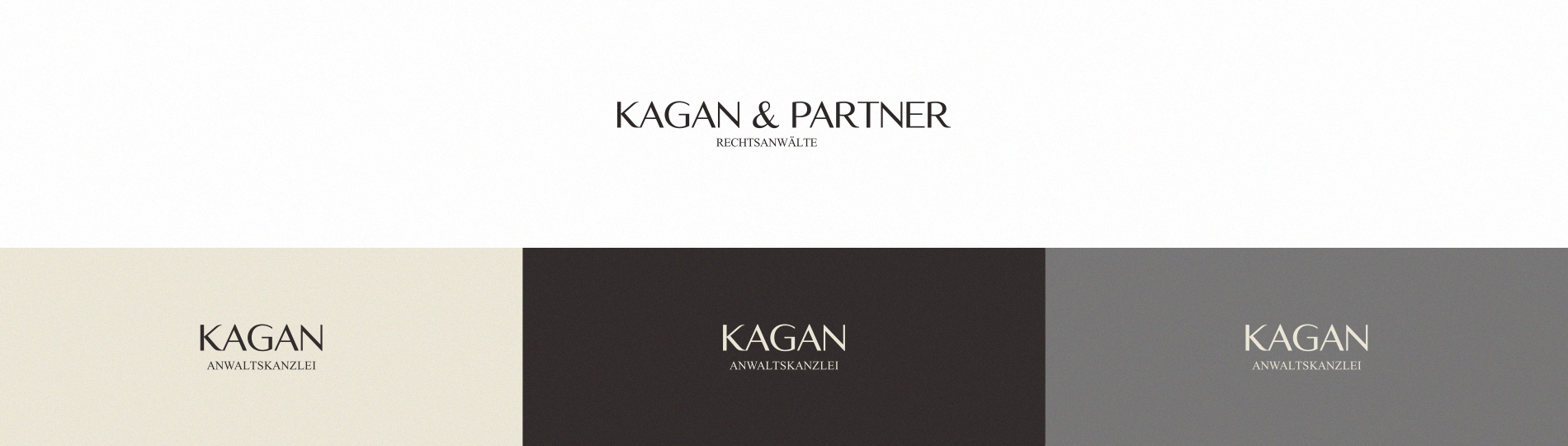 Корпоративный брендинг для адвокатской компании Александра Кагана