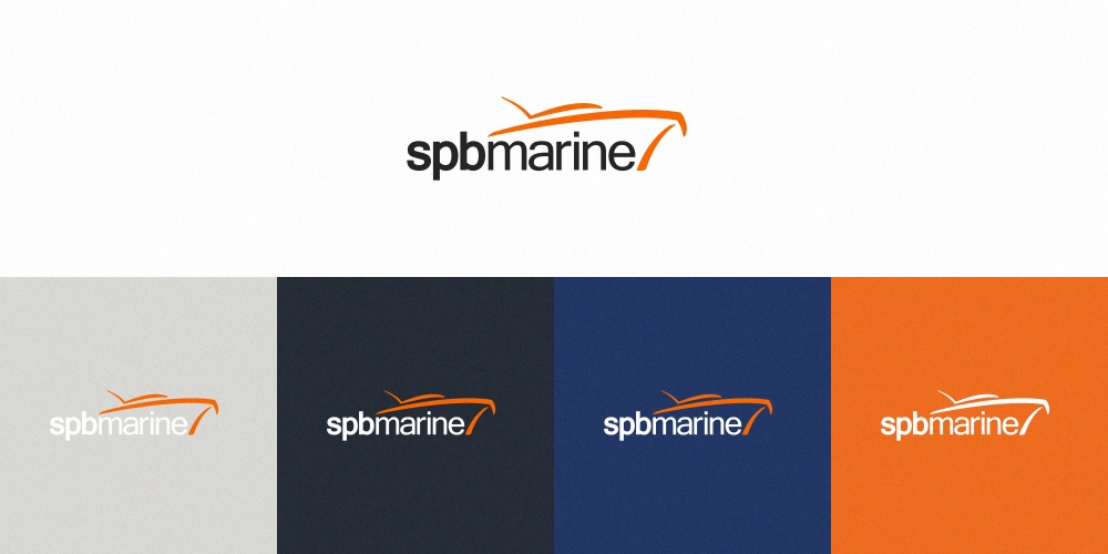 Разработка визуальных коммуникаций бренда  компании SPB Marine
